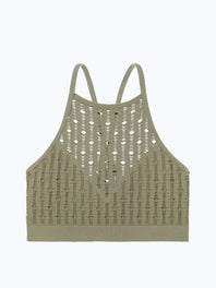 Seamless High-neck Sport Bra