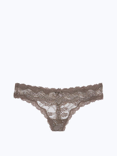 Floral Lace Thong Panty