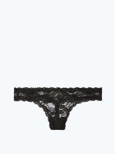 Floral Lace Thong Panty
